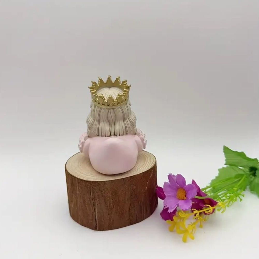 Elegant Pink Princess Duck Figurine NIB GLASS - Picture 5 of 5